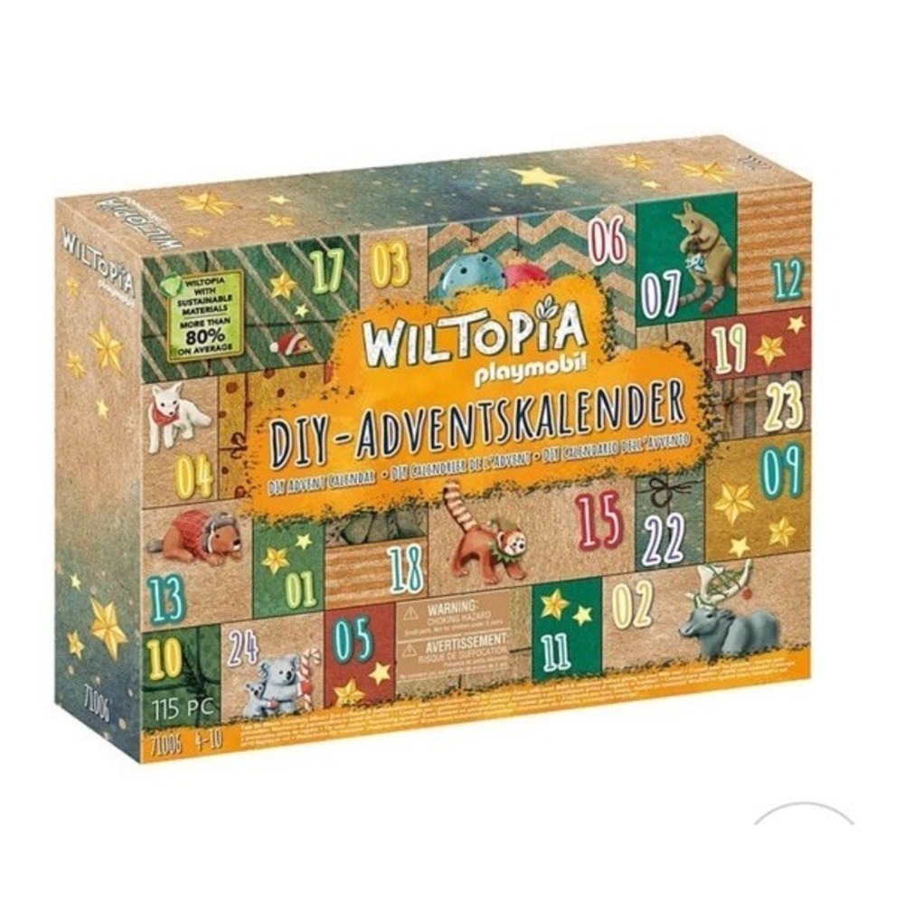 (b41/5)Playmobil 71006 Wiltopia DIY Advent Calendar : Animals Around the World